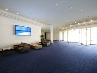 Information Video Wall Display for Corporate Lobby or Office Reception Area from JDS l jpg