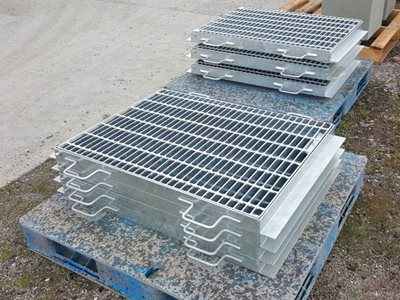 SVC Galvanised Steel Stormwater Grates Product Sample