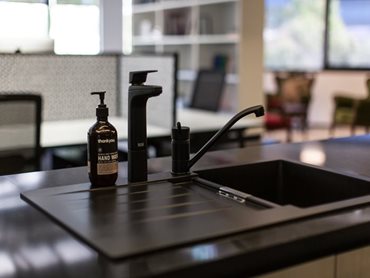 Billi Australia EVOLVE© Office Kitchen Black Sink Accessories