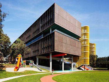 Educational Architecture; Schools at Meadowbank Education and Employment Precinct (SMEEP); Architect: Woods Bagot; Photographer: Trevor Mein