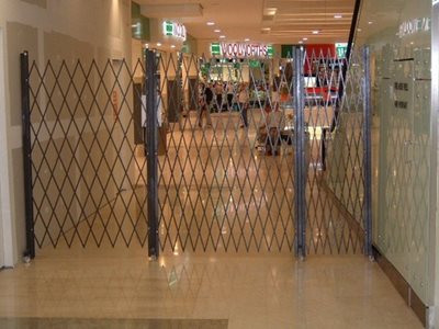 Australian Trellis Door Company Shop Front Closed