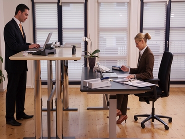 LINAK DESKLINE Sit and Stand Desks An Ergonomic Solution for a Modern Office l jpg