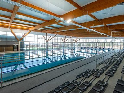Rubner Theca Sustainable Structure Stromlo Leisure Centre Evolve Timelapse Pool