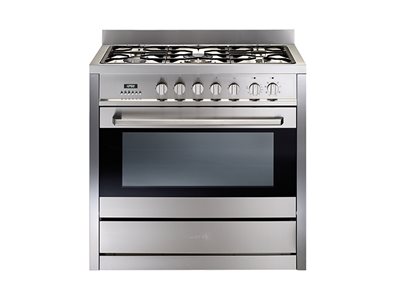 Upright Cooktop Silver