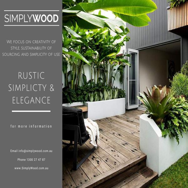 Northern Rivers Simply Wood Product Overview