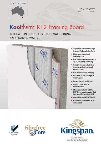 K12 Framing Board Brochure