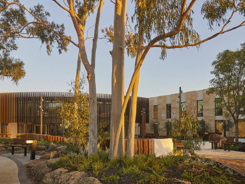 Strong pops of colour form the design for this aged care facility in France  - Australian Design Review