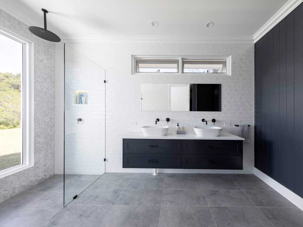 Nero Double Towel Rail Matte Black 800mm - Highgrove Bathrooms
