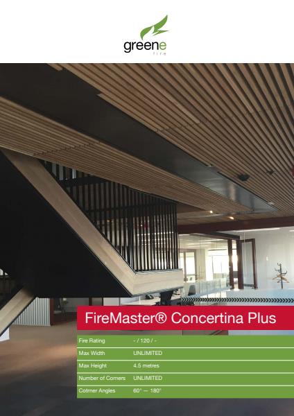 FireMaster ConcertinaPlus flyer