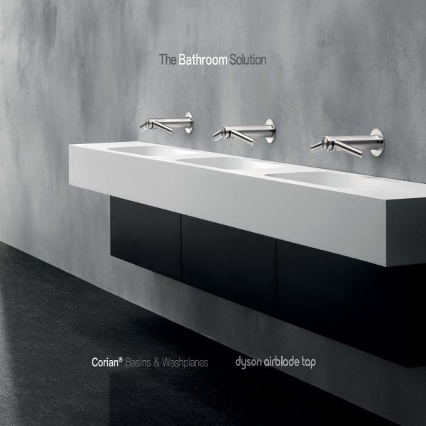 Corian bathroom solutions brochure
