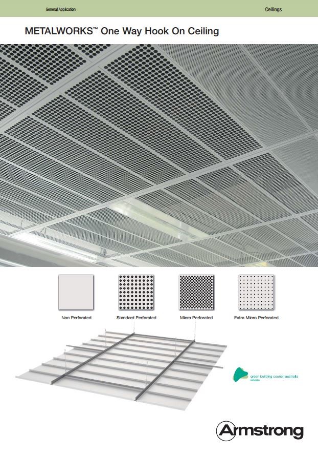 Armstrong MetalWorks™ Ceiling Systems are a Comprehensive and