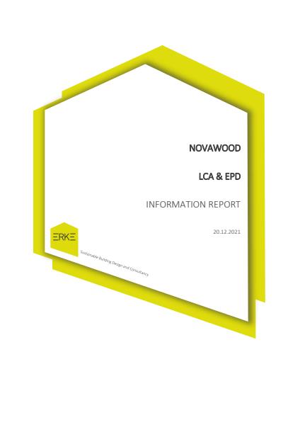 Novapine LCA EPD Information Report