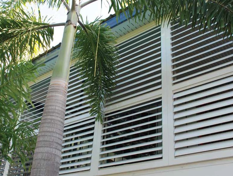 Plantation shutters constructed of high quality aluminium are ideal for applications like screening patios, decks, carports, windows and doors.