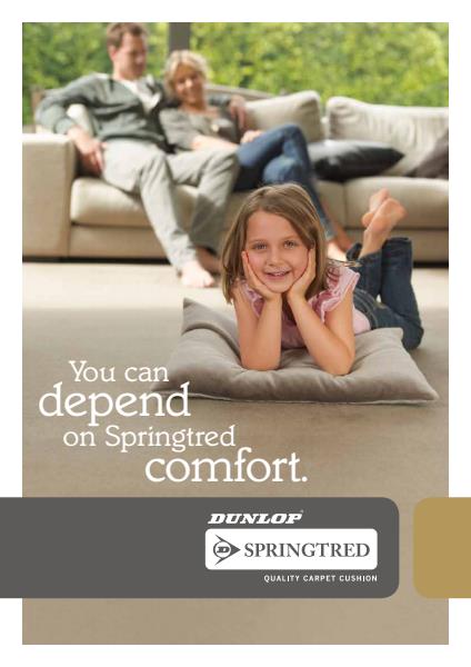 Dunlop Carpet Underlay Residential Brochure
