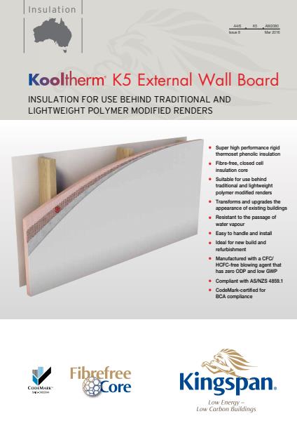 K5 External Wall Board Brochure