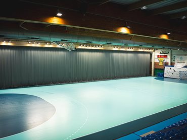 Gerflor floors are reused and repurposed to benefit communities and athletes alike