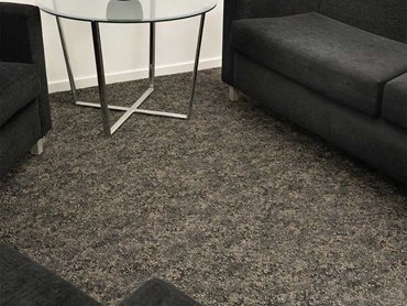 Feltex Native Collection carpet planks from the Toatoa range were selected in colour Mahoe