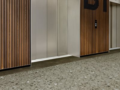 Signature Floors Infinity Planks Terrazzo Stone Lipari Colour Mocha