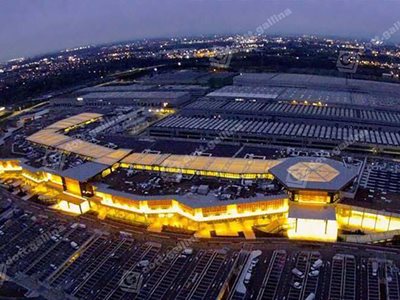 Light & Space Roofing Specialists ArcoPlus 9207 Building at night