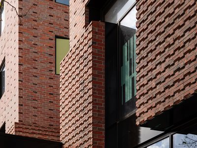 Robertson Krause Bricks Ozanam House Facade