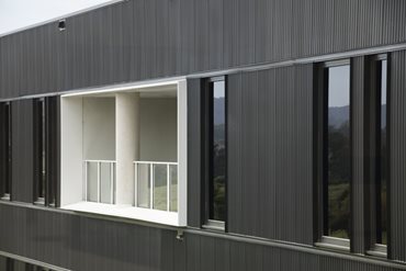 Detail of windows and balconies