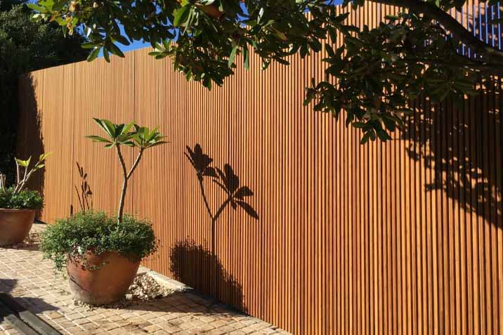 bamboo privacy fence screen vertical