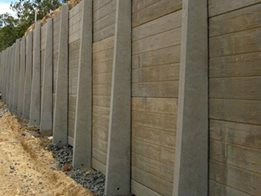 ​Concrete Sleeper Retaining Walls from Concrib