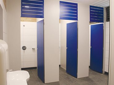 Duracube's FHPC partitioning in Durasafe 291 Royal Blue 