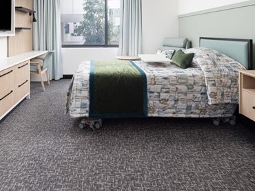 Impervious carpet backing acts as a barrier against moisture and contaminants