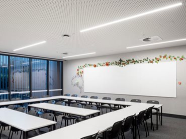 VoglFuge ensured every space – whether a classroom or a corridor – provided an optimal environment for concentration and focus