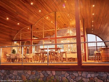 The Master Builders South Australia awards jury praised the attention to detail in creating the curved window frames, vaulted ceiling and fascia