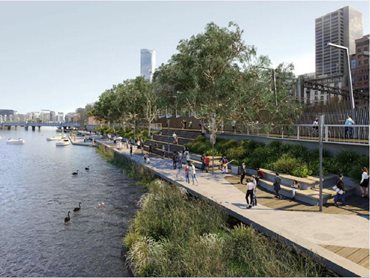 The Greenline Project in Melbourne