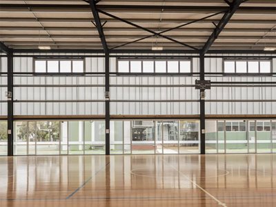 Light & Space Roofing Systems ArcoPlus 549 Sporthall