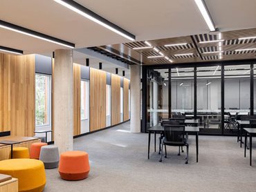 The panels effectively reduced noise levels, supporting better communication and concentration within these spaces