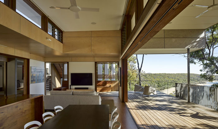 Spring's Beach House interior