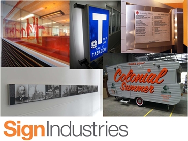 Architectural and Custom Signage Design and Manufacture from Sign Industries l jpg