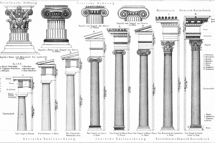 greek columns