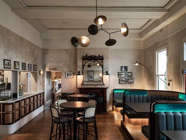 The restored hotel retains substantial elements of its heritage past 