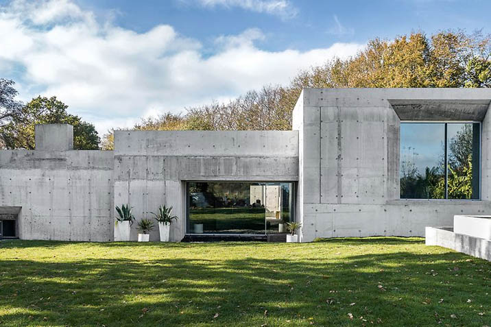 best concrete modern house design minecraft