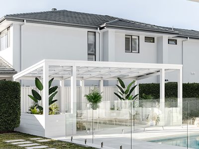 DECO DecoPost Pergola Pool