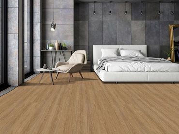 The flooring is resistant to indentations, scratches, and stains, ensuring it remains flawless 