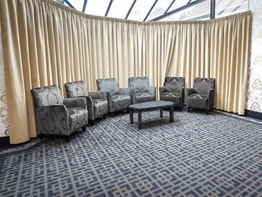 GH Commercial provided custom 48oz woven carpet, featuring various patterns and colours