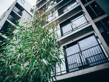 Each apartment at Nightingale Anstey features a lift slide door from BINQ