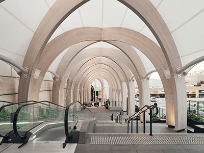 Rubner Theca Sustainable Structure Chadstone Link Peter Bennetts Main Entrance