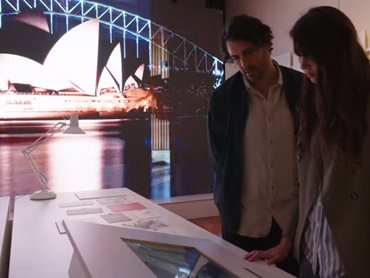 The exhibition showcases the Opera House as an architectural masterpiece (Source: Museums of History NSW)