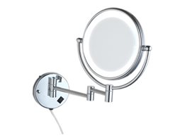 DMMR0009 LED Wall Mount 5X & 1X Magnifying Mirror