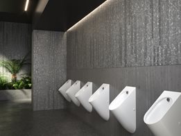 Cube CleanFlush® urinal