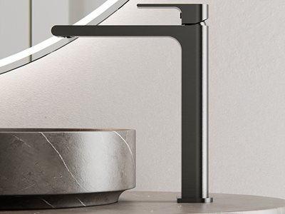 Nero Tapware Bianca Tall Basin Mixer