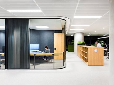Design and integration of services were key elements to the success of the office fitout 