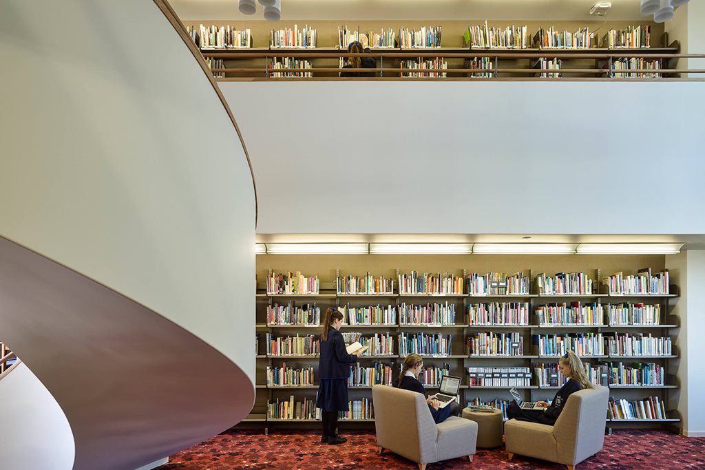 Conceptual library building by m3architecture draws upon the wonder of